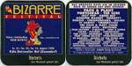 8/22/1998 Koln, Germany - Bizarre Festival - Drink Coaster