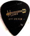 10/26/2001 Guitar Pick - Perry - Paris, France