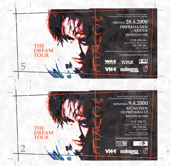 Munich, Germany (Ticket Proof Sheet)